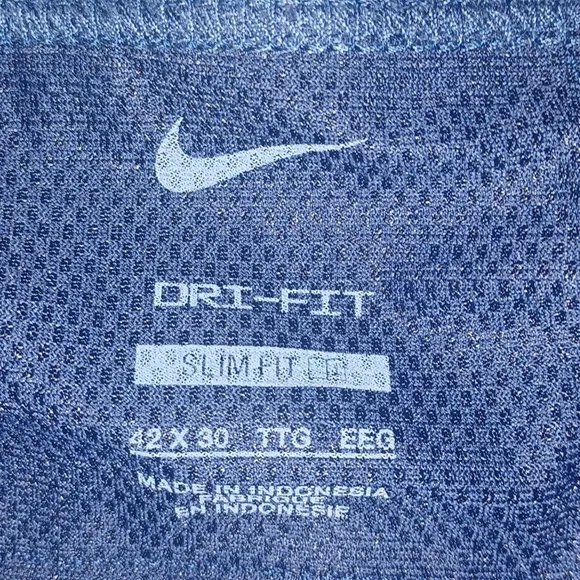 Nike Dri-Fit Vapor Slim Fit Golf Pants  Color-Blue NWT - Picture 5 of 9